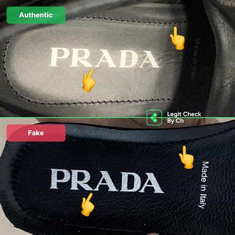 how do i know if prada shoes are real|prada shoes authenticity checker.